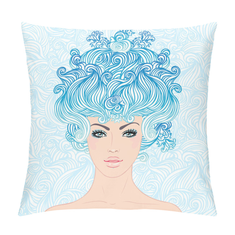 Personality  Fantasy Snow Queen Pillow Covers