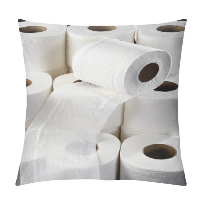 Personality  Roll Tissue Paper Pillow Covers