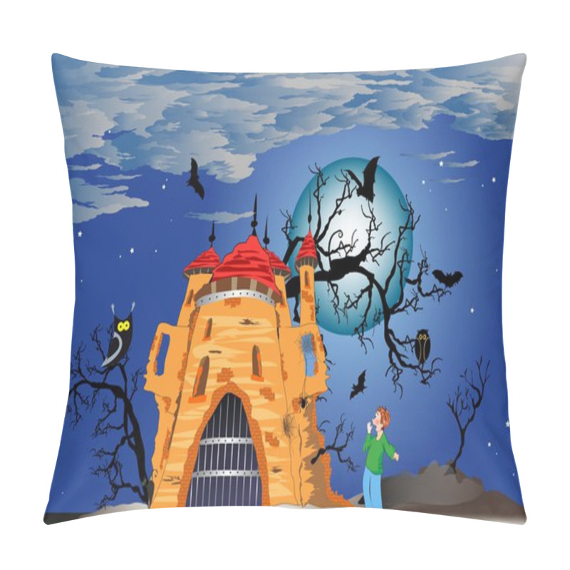 Personality  Mysterious Castle Pillow Covers