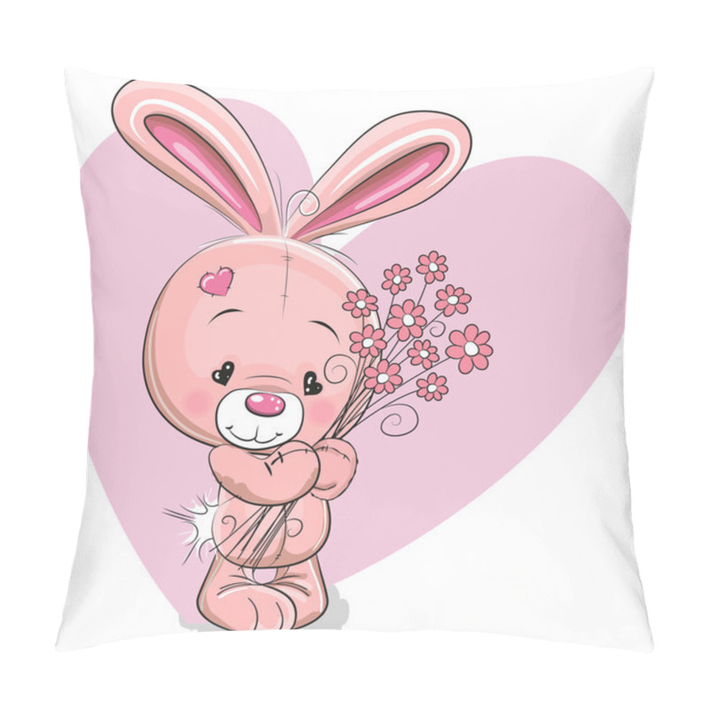 Personality  Cute Rabbit Pillow Covers