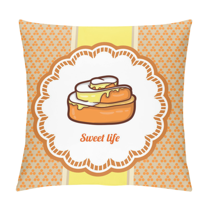 Personality  Cake Cards Template. Pillow Covers