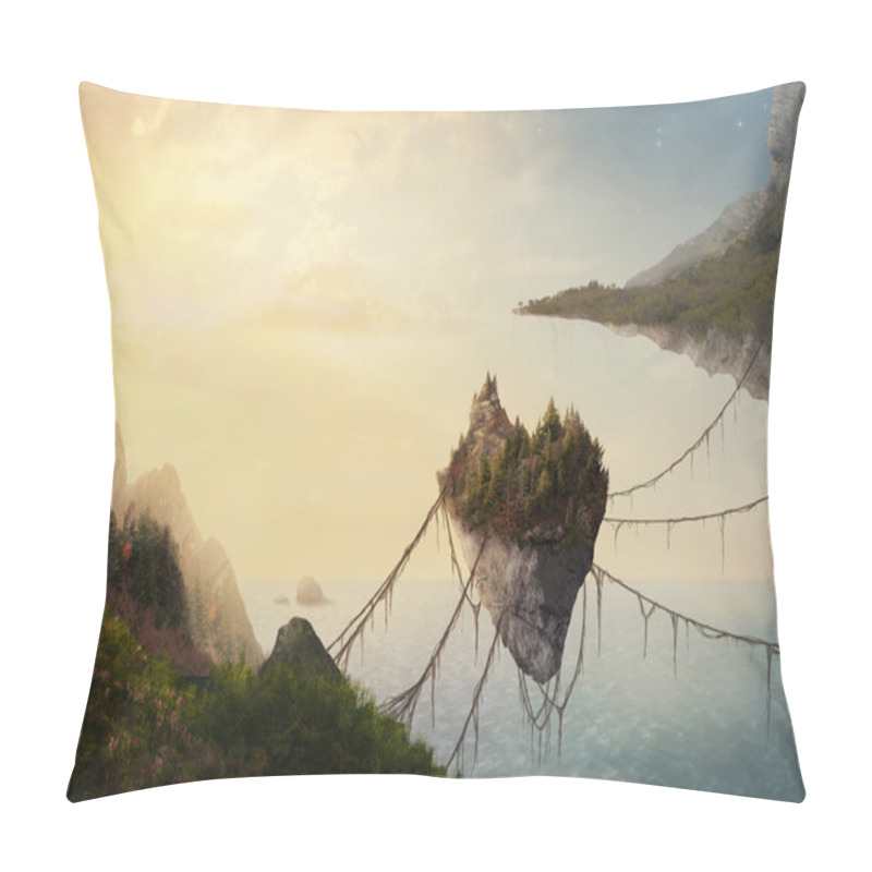 Personality  Floating Islands Pillow Covers