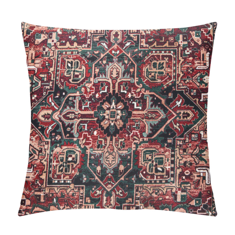 Personality  Romanian Folk Seamless Pattern Ornaments. Romanian Traditional Embroidery. Ethnic Texture Design. Traditional Carpet Design. Carpet Ornaments. Rustic Carpet Design Pillow Covers