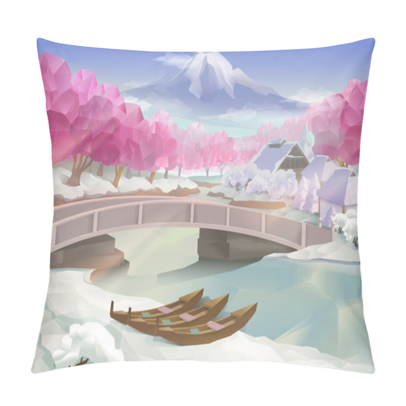 Personality  Pink Grove Landscape Pillow Covers