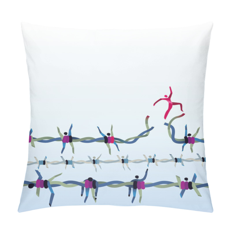 Personality  Freedom Aspirations Pillow Covers