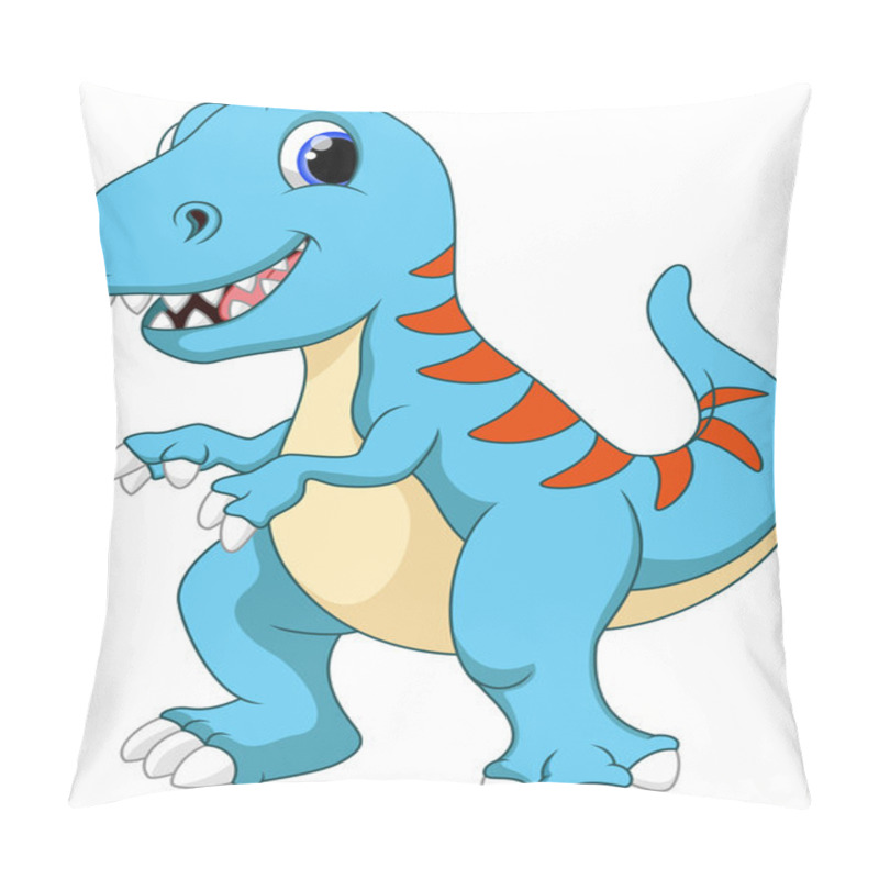 Personality  Dinosaur Cartoon Pillow Covers