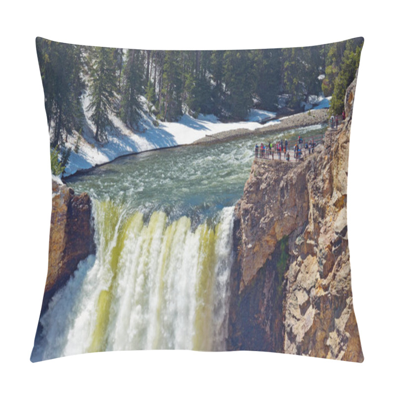 Personality  Grand Canyon Of Yellowstone  National Park, Wyoming. USA Pillow Covers