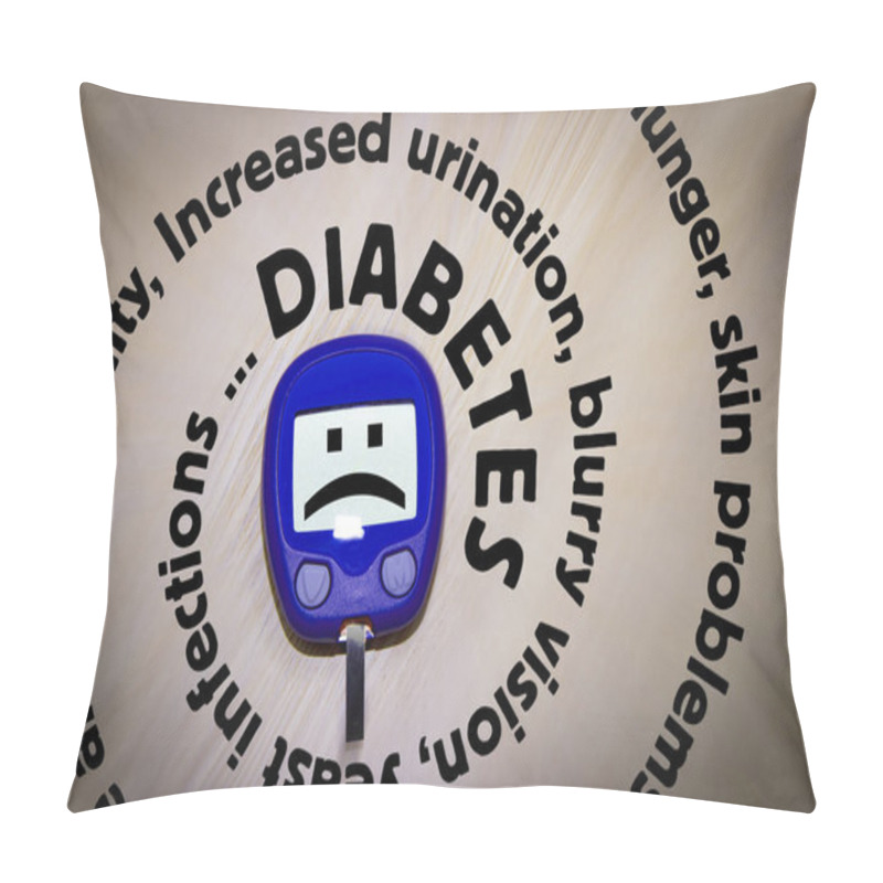 Personality  Diabetes Symptoms Spiral Pillow Covers