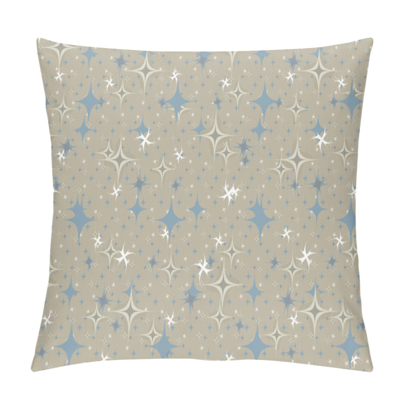 Personality  Stars Retro Abstract Background Pillow Covers