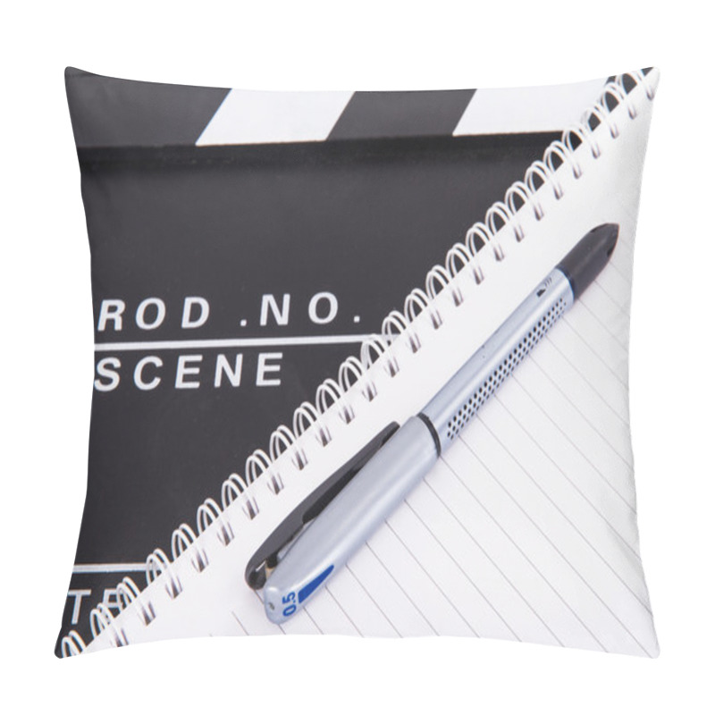 Personality  Cinema Clapper Board And Notebook Pillow Covers