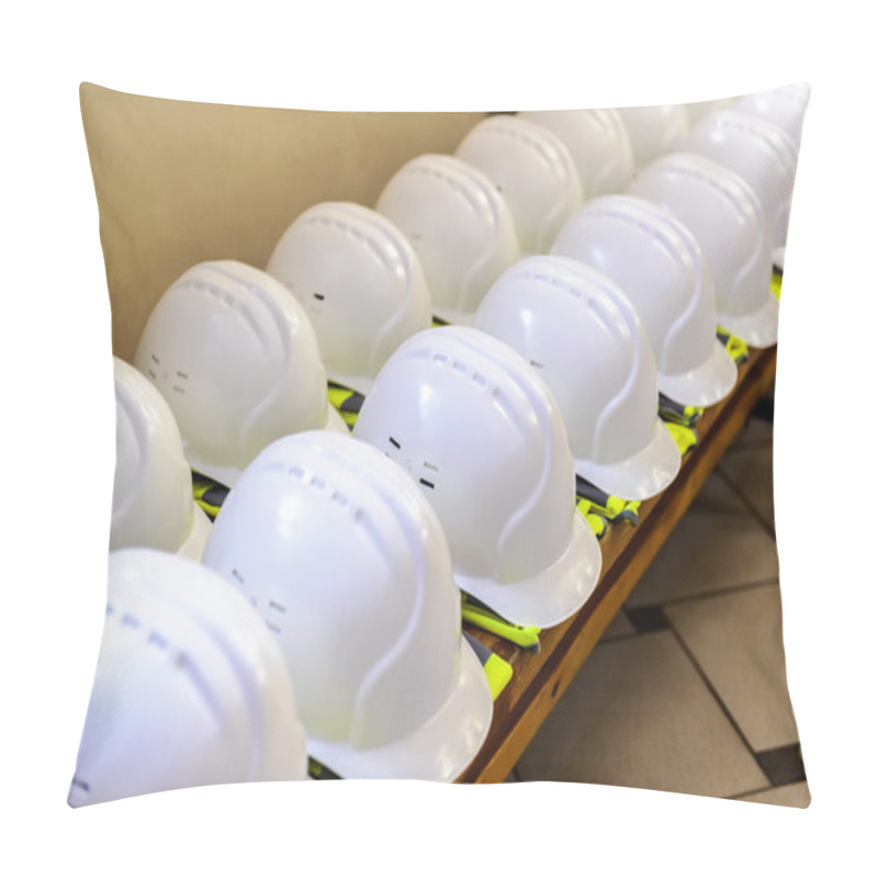 Personality  Construction Helmets And Uniforms Pillow Covers