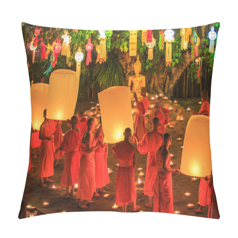 Personality  Monks Chanting And Praying  Pillow Covers