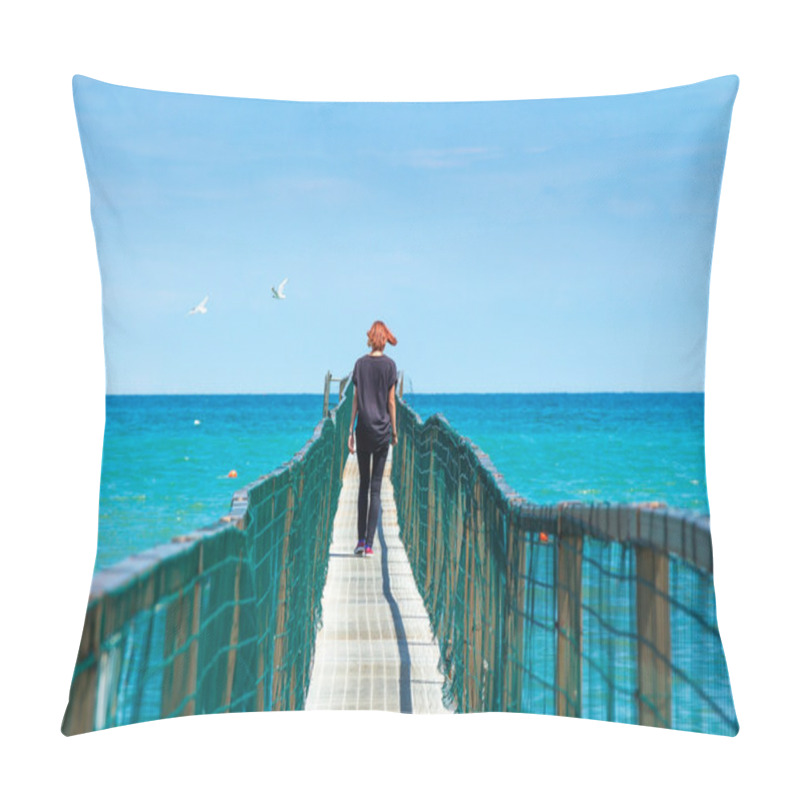 Personality  She Goes Down The Pier. Pillow Covers