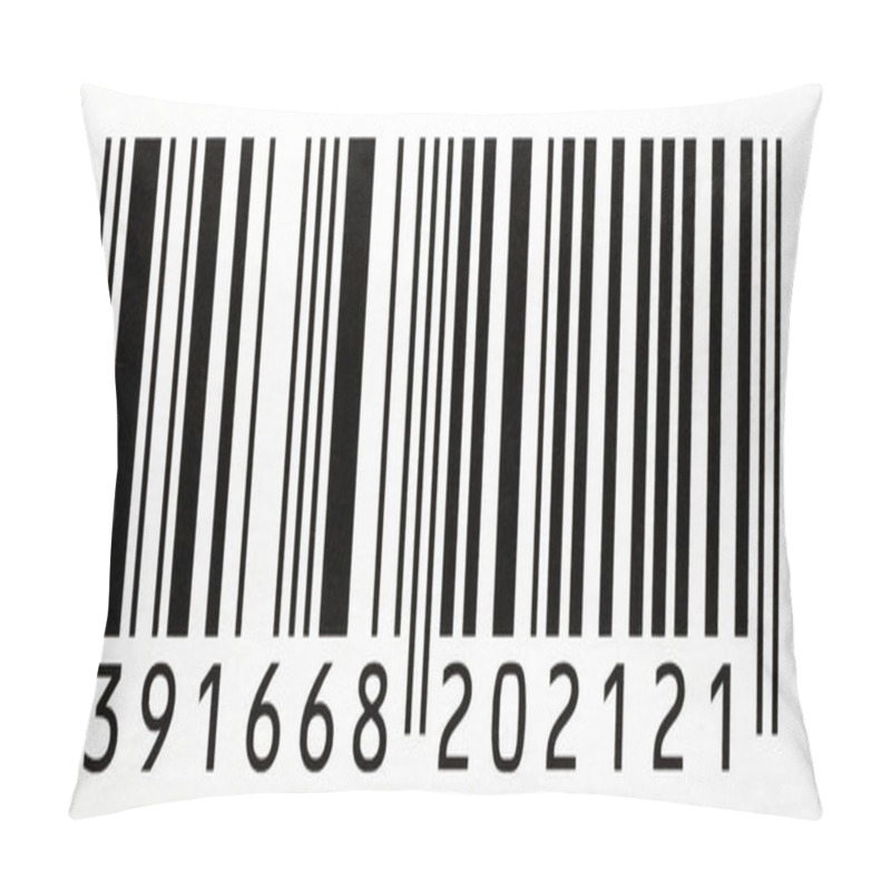 Personality  Bar Code With Numbers Pillow Covers