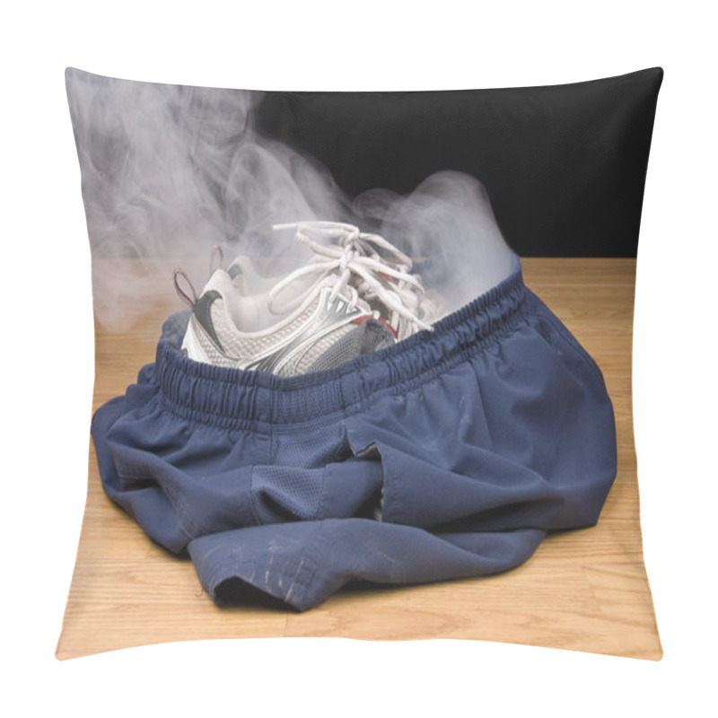 Personality  Smoking Shorts And Tennis Shoes Pillow Covers