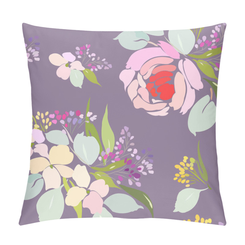 Personality   Pattern With Tender Spring Flowers Pillow Covers