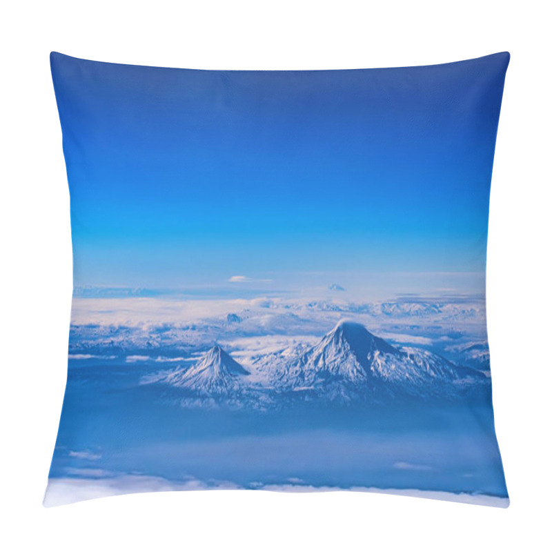 Personality  Aerial View Of Mount Ararat Pillow Covers