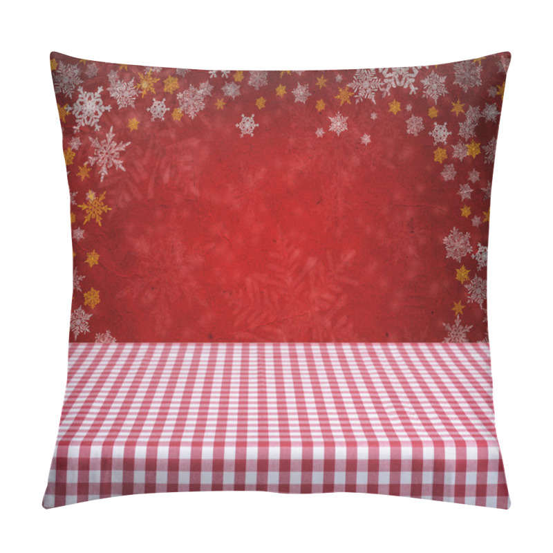 Personality  Empty Red Table Pillow Covers