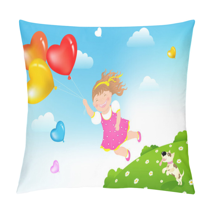 Personality  Flying Girl Pillow Covers