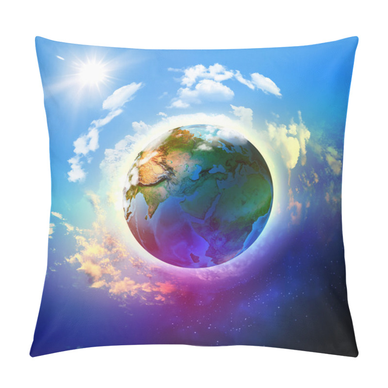 Personality  Earth Planet Pillow Covers