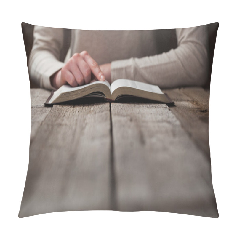 Personality  Woman Hands On Bible Pillow Covers