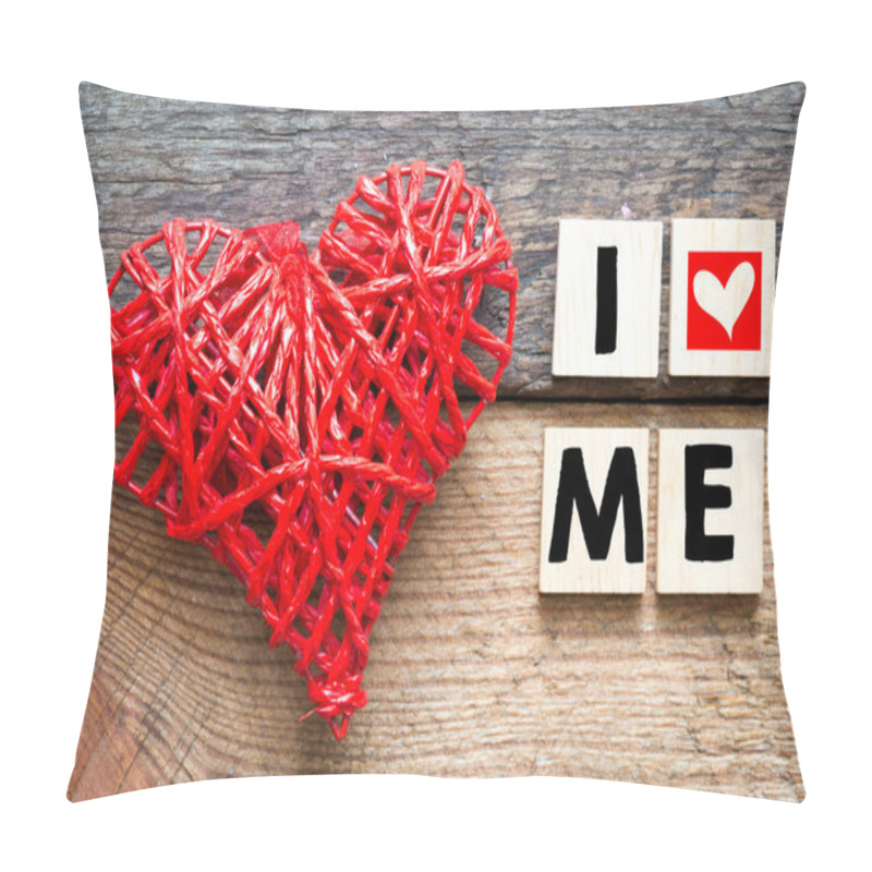 Personality  I Love Me Inscription Pillow Covers