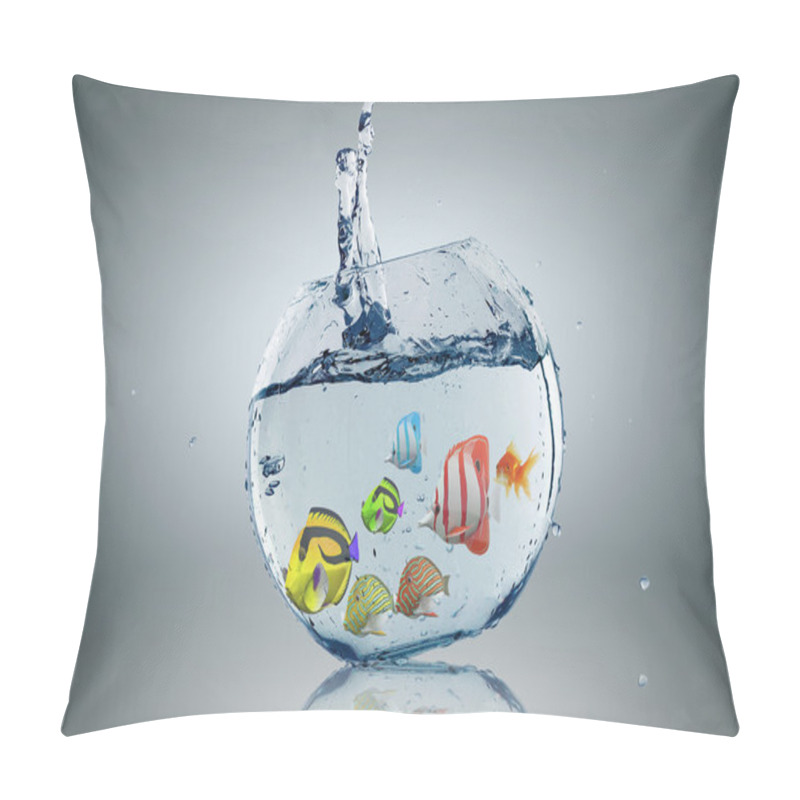 Personality  Exotic Fish Pillow Covers