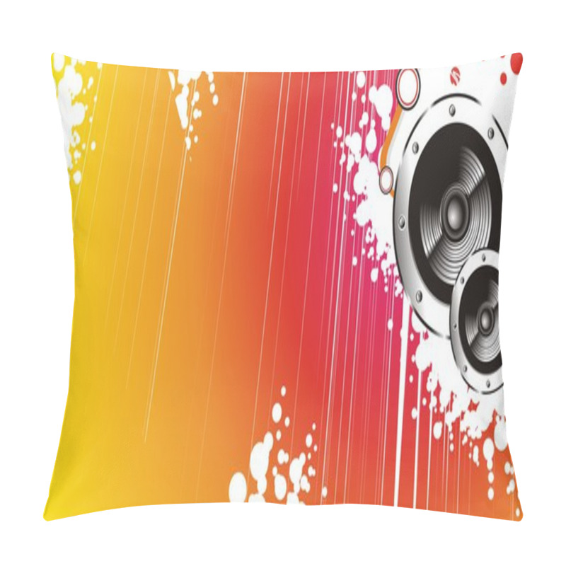 Personality  Music Abstract Frame Pillow Covers