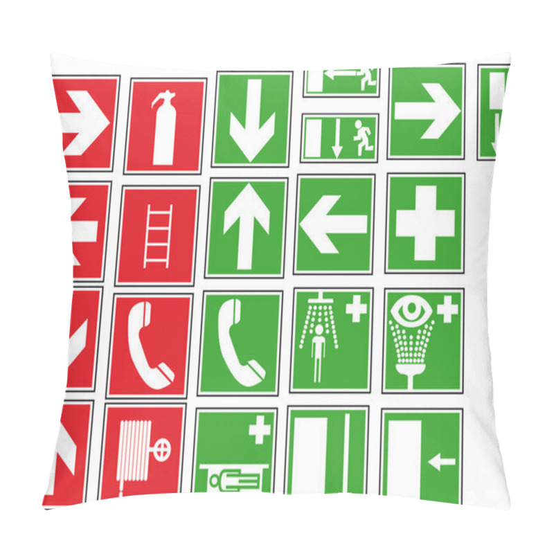 Personality  Emergency Signals Pillow Covers