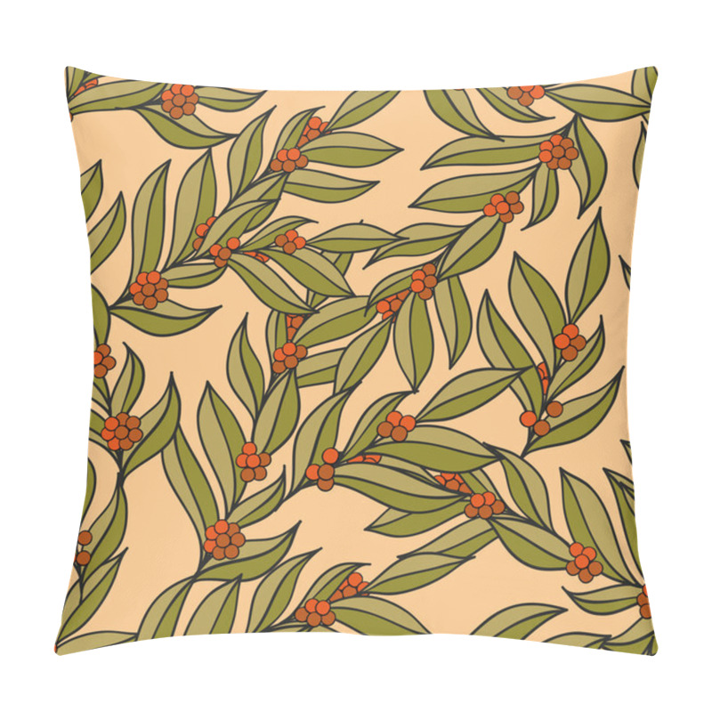 Personality  Decoration Element. Floral Style. Seamless. Pillow Covers