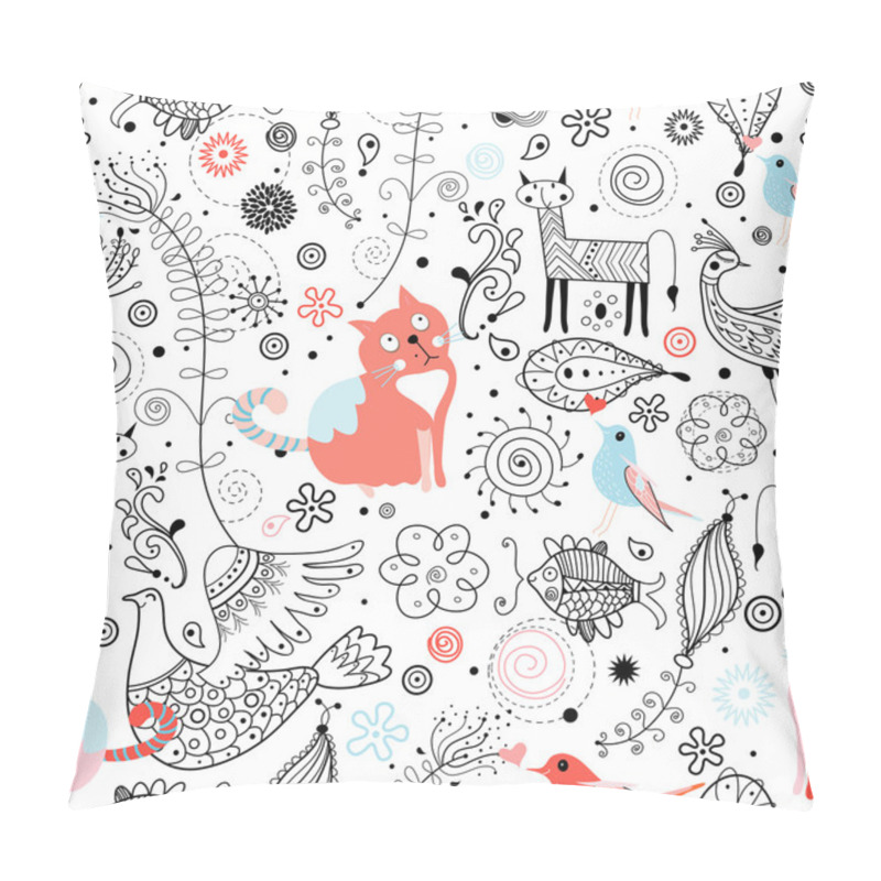 Personality  Graphic Pattern Of Animals Pillow Covers