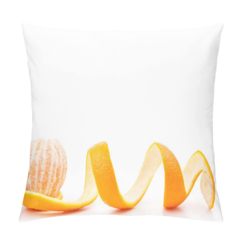 Personality  Orange Posed On A Orange Peel Pillow Covers