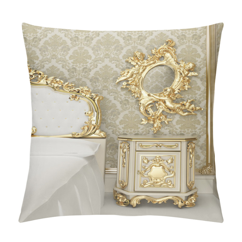 Personality  Baroque Furniture With Vegetable Decor In The Form Of Smooth Cur Pillow Covers