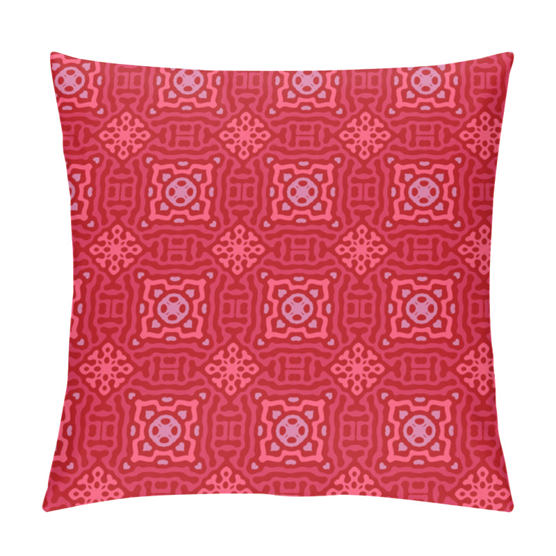 Personality  Seamless Floral Ethnic Pattern Pillow Covers