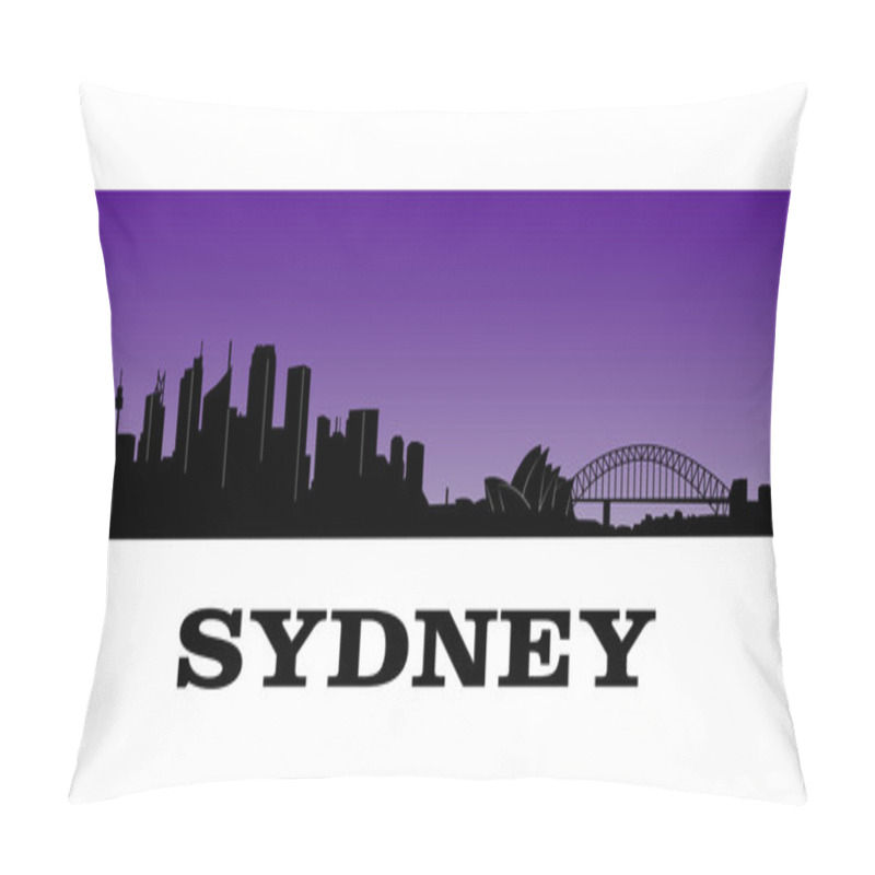 Personality  Sydney's Skyline Pillow Covers