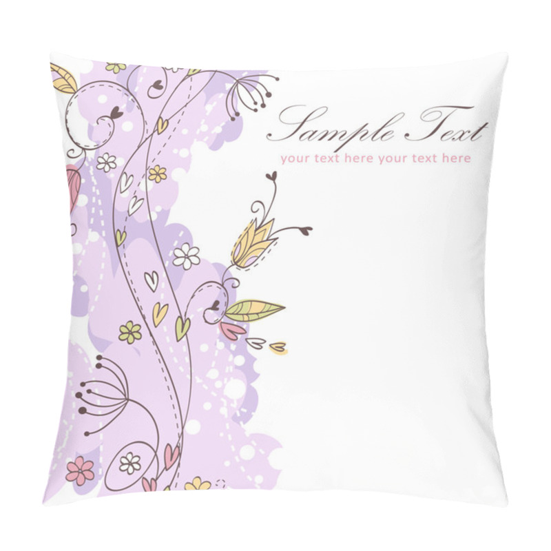 Personality  Floral Seamless Background Pillow Covers