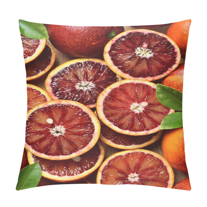 Personality  Blood Red Oranges Pillow Covers