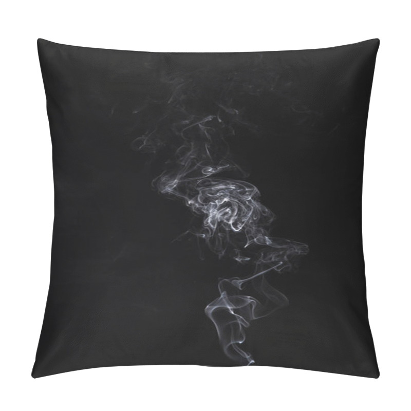 Personality  Vertical Swirl Of Burning Aroma Stick Pillow Covers