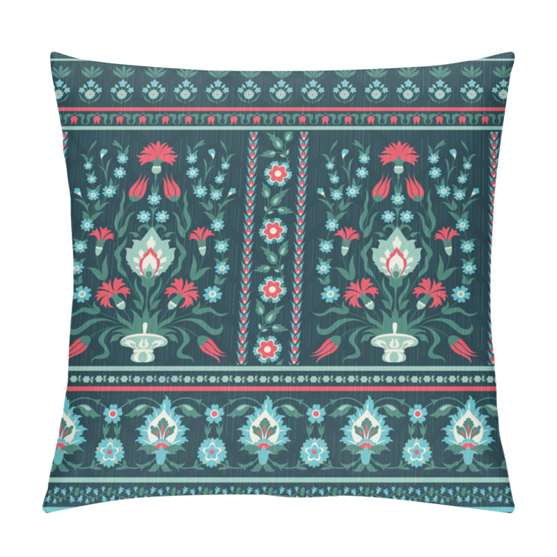 Personality  Ornate Floral Pattern In Oriental Style Pillow Covers