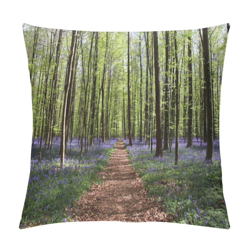 Personality  Bluebell Forest Pillow Covers