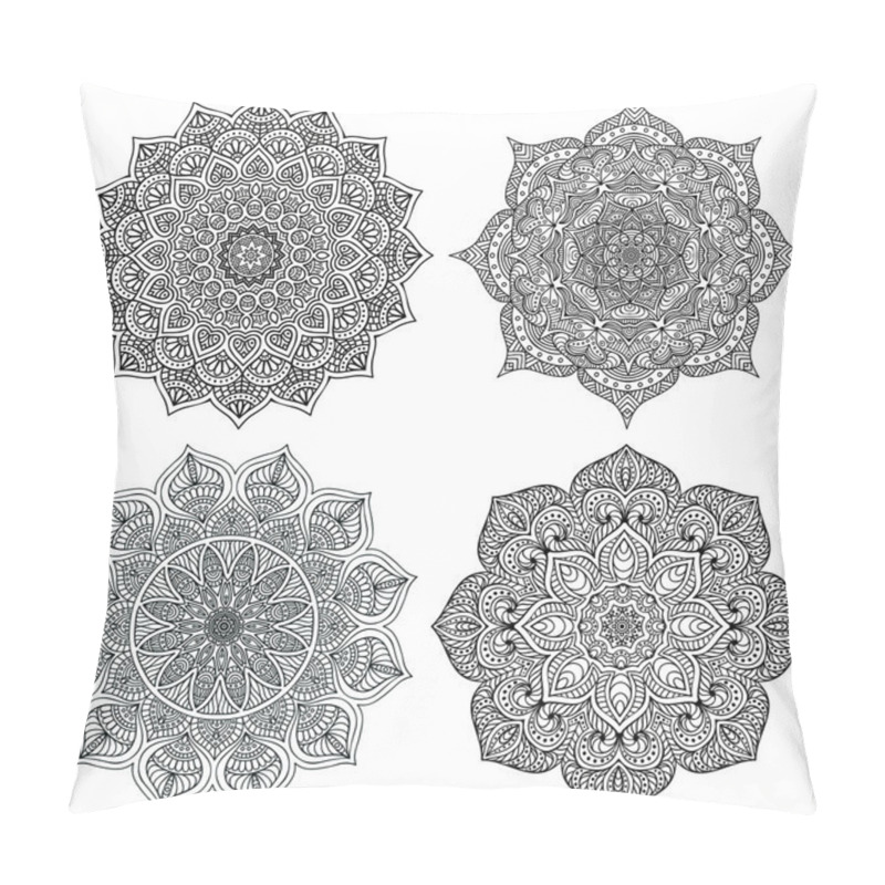 Personality  Decorative Mandala Collection Pillow Covers