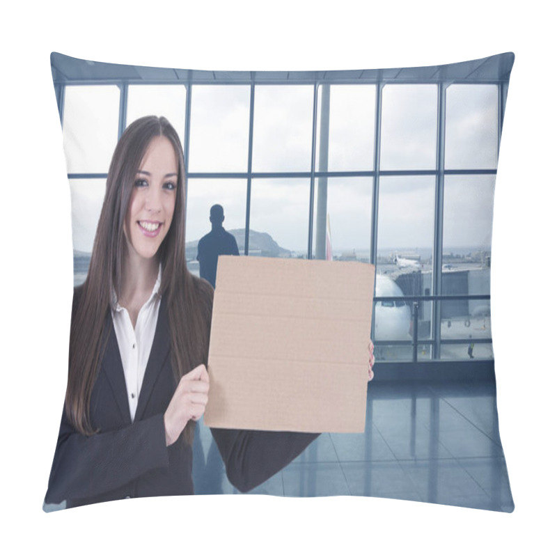 Personality  Young Woman Business Pillow Covers