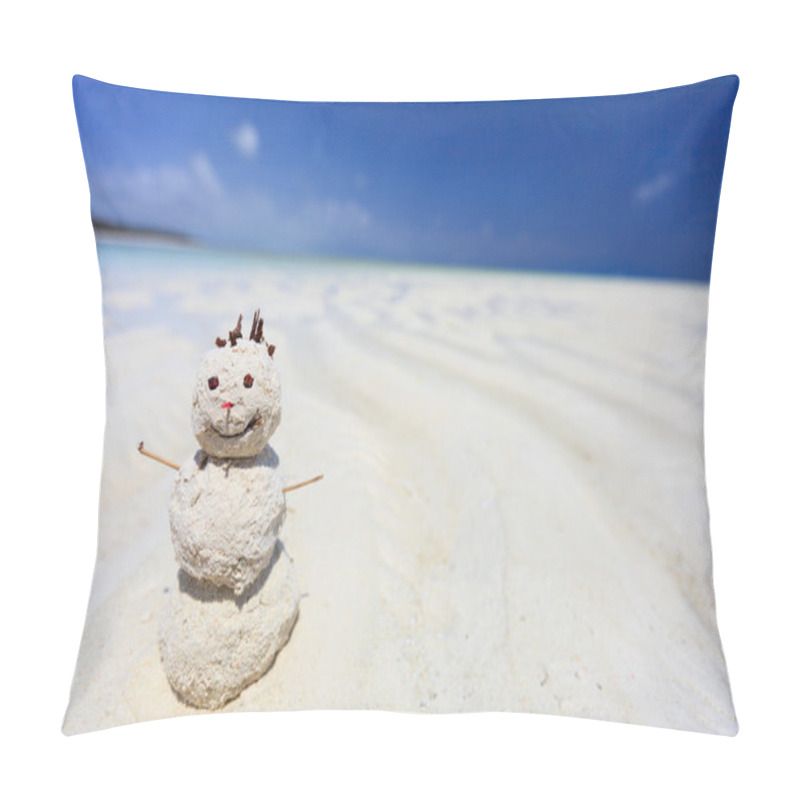 Personality  Tropical Snowman Pillow Covers