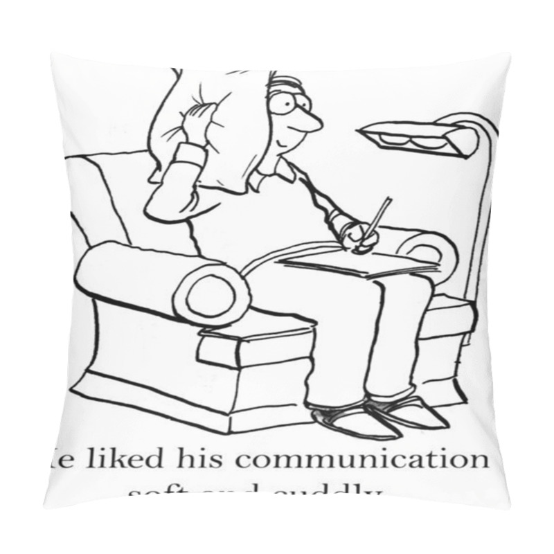 Personality  Worker Prefers To Have Quiet Communication Pillow Covers