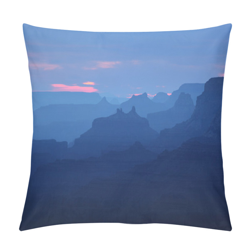 Personality  Grand Canyon View At Twilight Pillow Covers