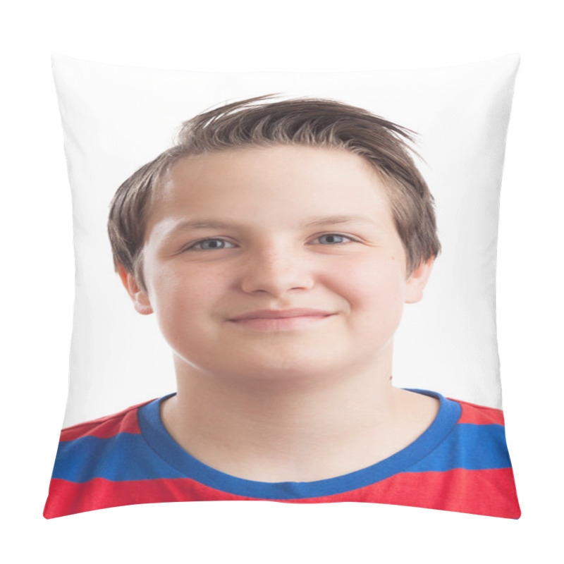 Personality  Teenage Boy (Causian) Closeup Portrait Pillow Covers