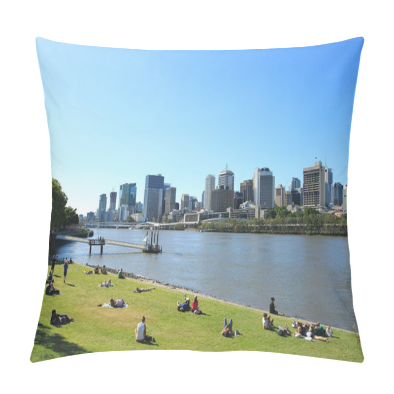 Personality  Brisbane City In The Afternoon Pillow Covers