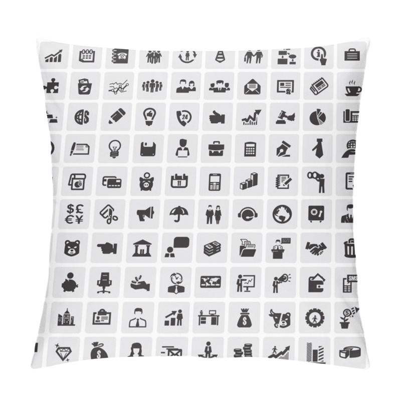 Personality  Business Icon Pillow Covers