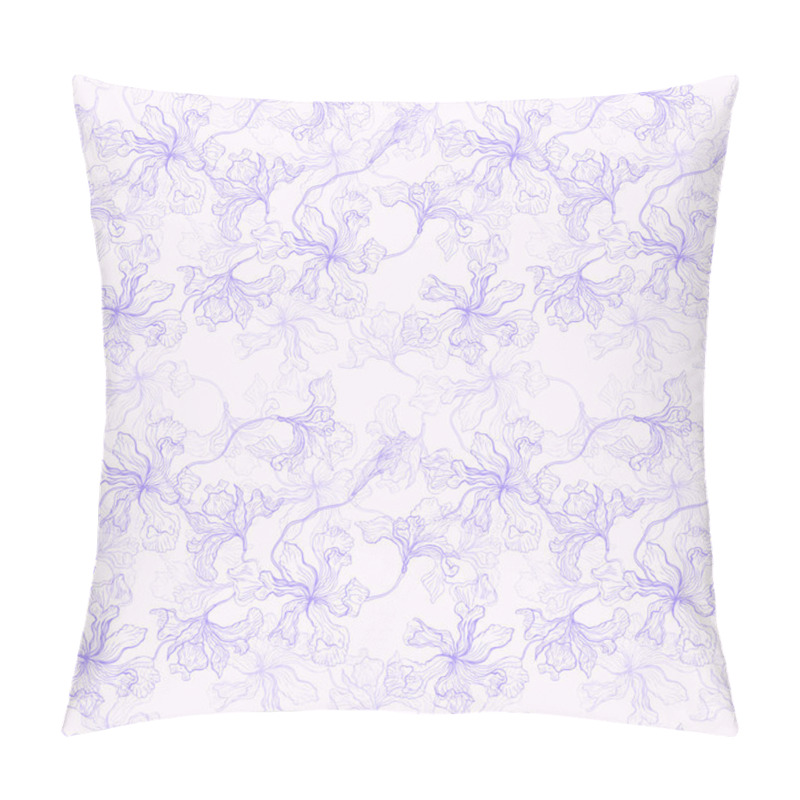 Personality  Tropical Flowers Background. Seamless Pattern Pillow Covers