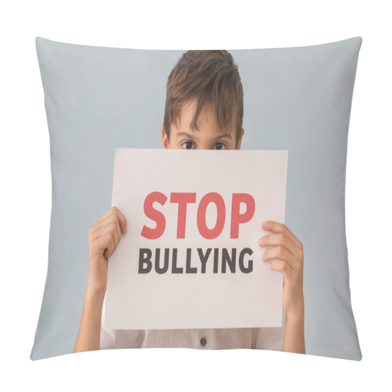 Personality  Little Boy Holding Sign With Words 